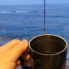 바다가 보이는 속초 카페에서 커피한잔