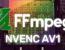 FFmpeg는 이제 NVIDIA NVENC AV1 인코더를 지원하며 HEVC보다 75%~100% 성능이 우수합니다.